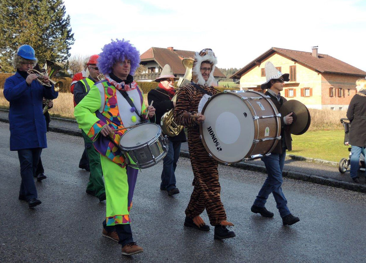 Faschingsdienstag 2016 in Neukirchen