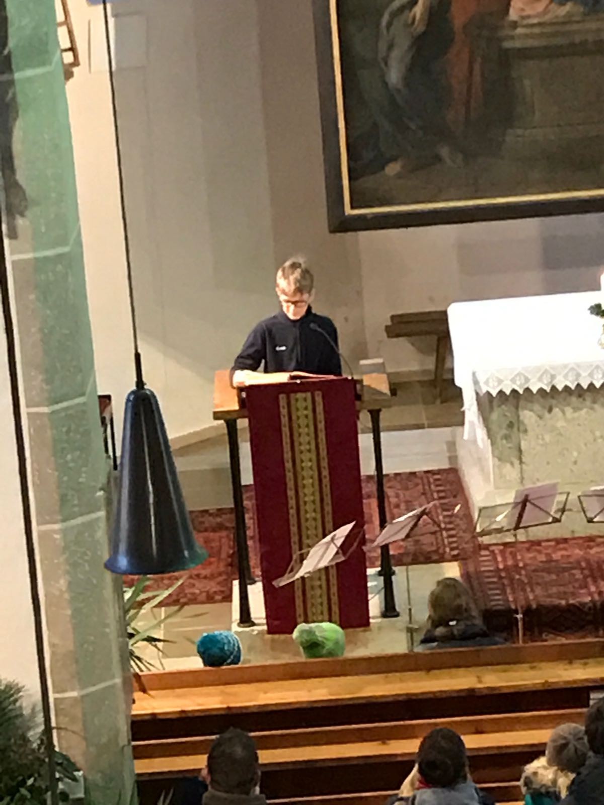 Jungmusiker Adventgottesdienst