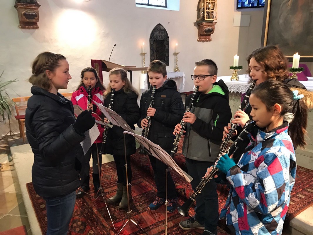 Jungmusiker Adventgottesdienst