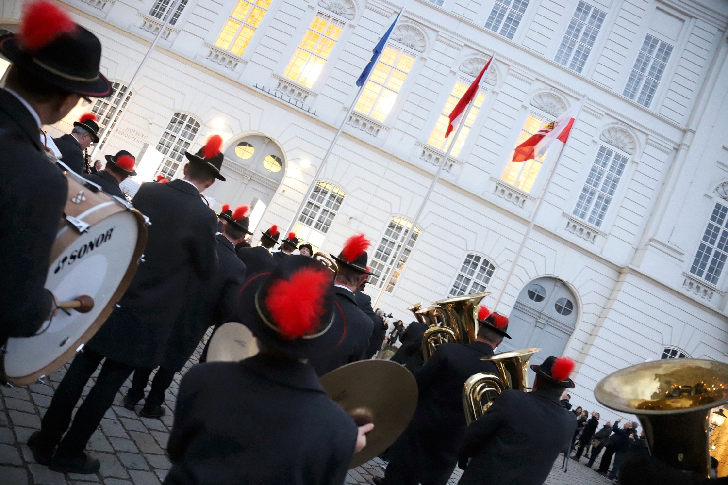 Empfang zur Angelobung des Präsidenten des Bundesrates in Wien