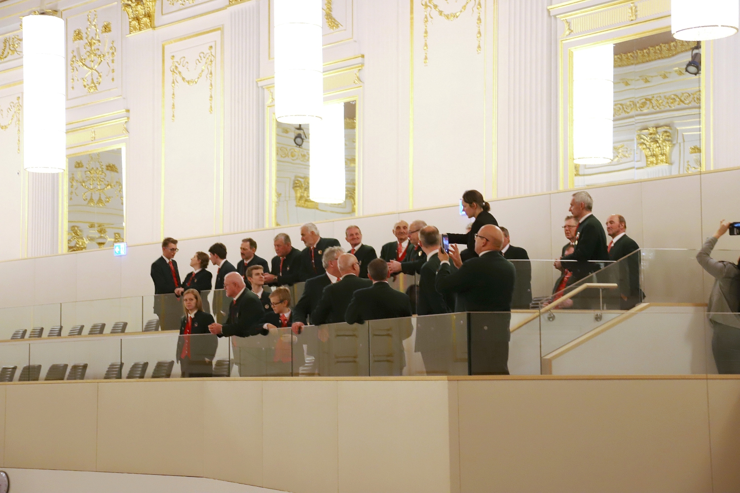 Empfang zur Angelobung des Präsidenten des Bundesrates in Wien