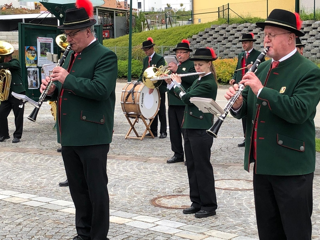 1. Musikprobe und Ausrückung nach Lockdown