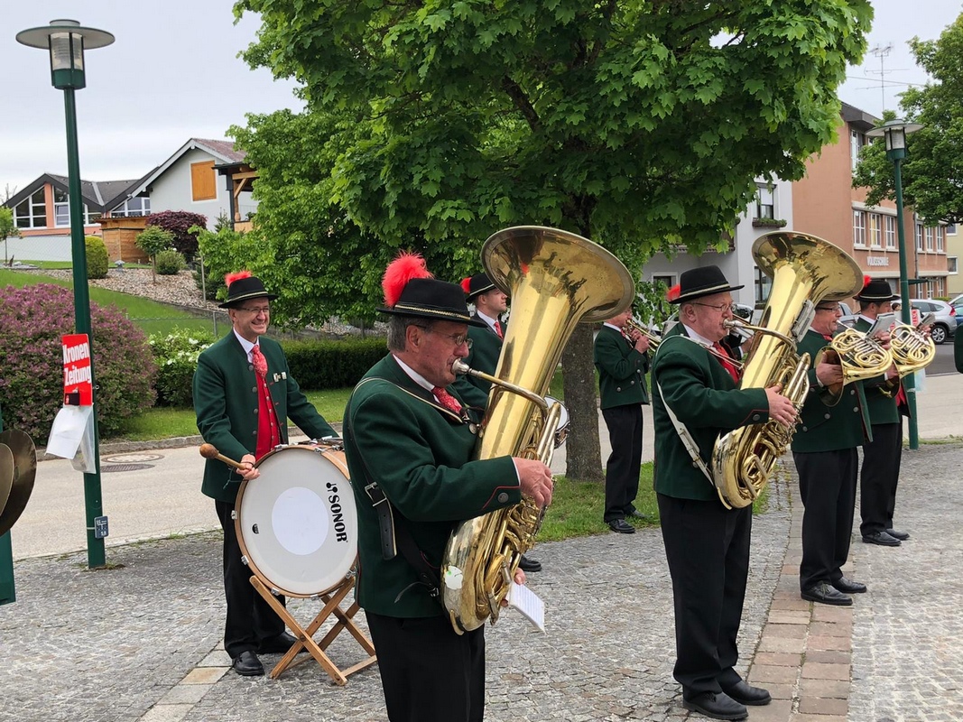 1. Musikprobe und Ausrückung nach Lockdown