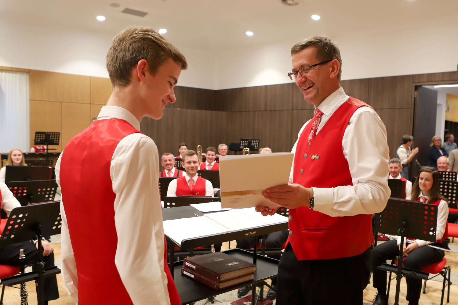 Premierenprobe im Klangwerk