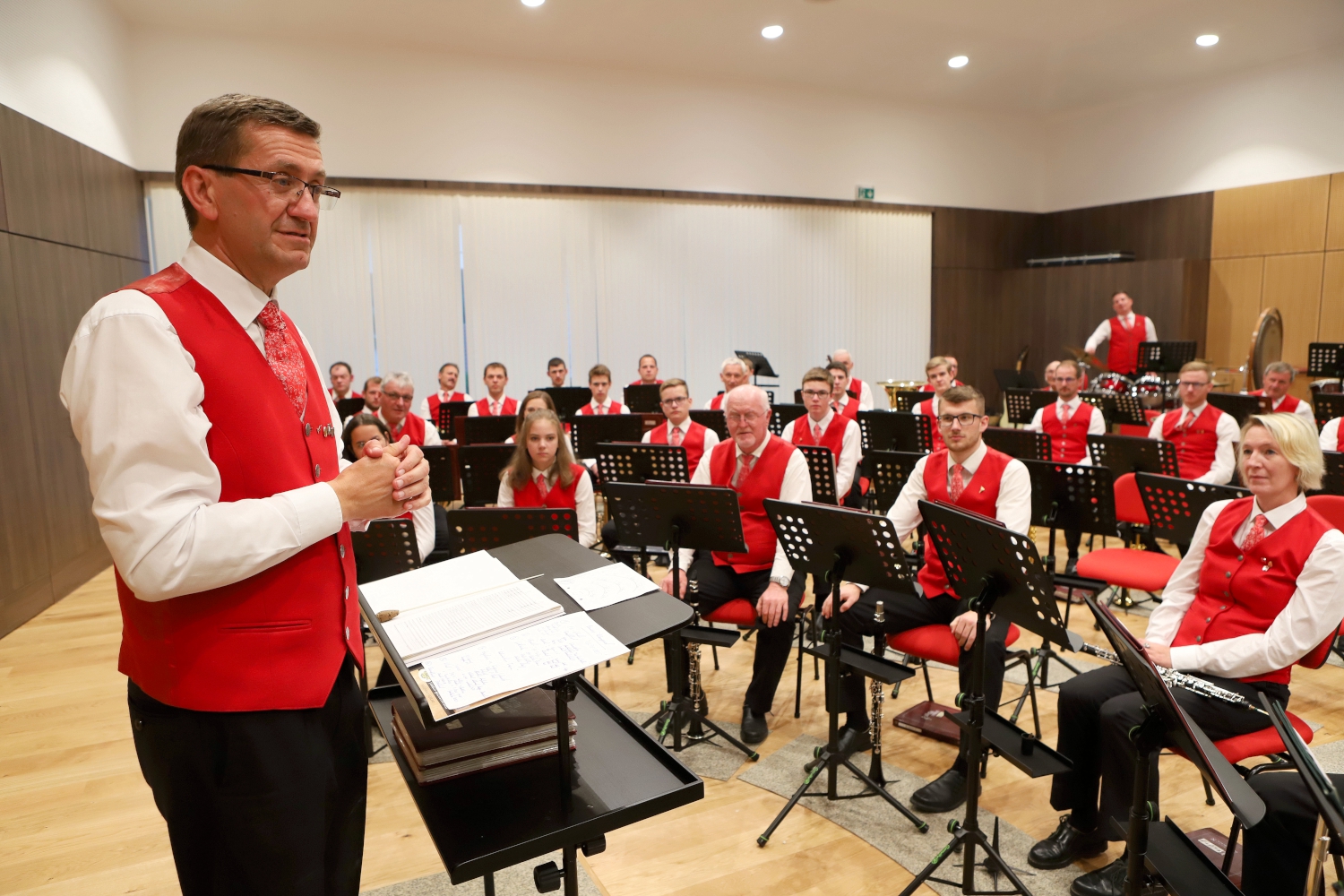 Premierenprobe im Klangwerk