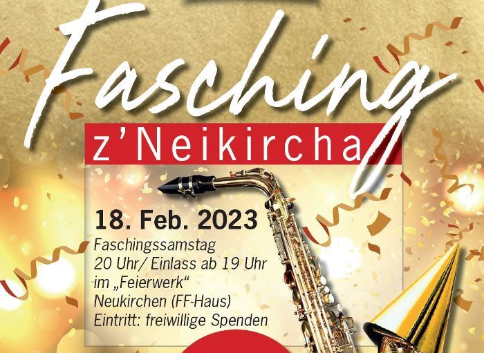 Einladung Fasching zNeikircha 2023