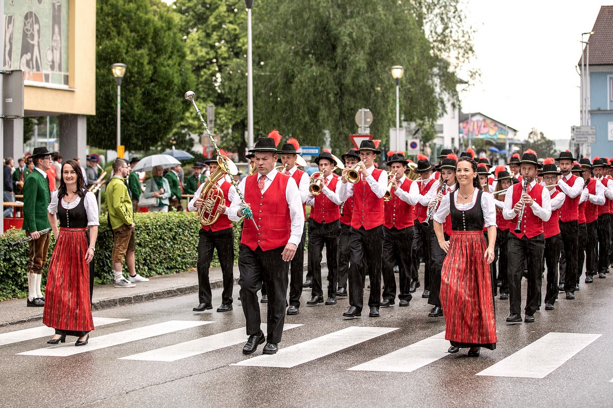 Marschwertung und Bezirksmusikfest Gunskirchen 2023