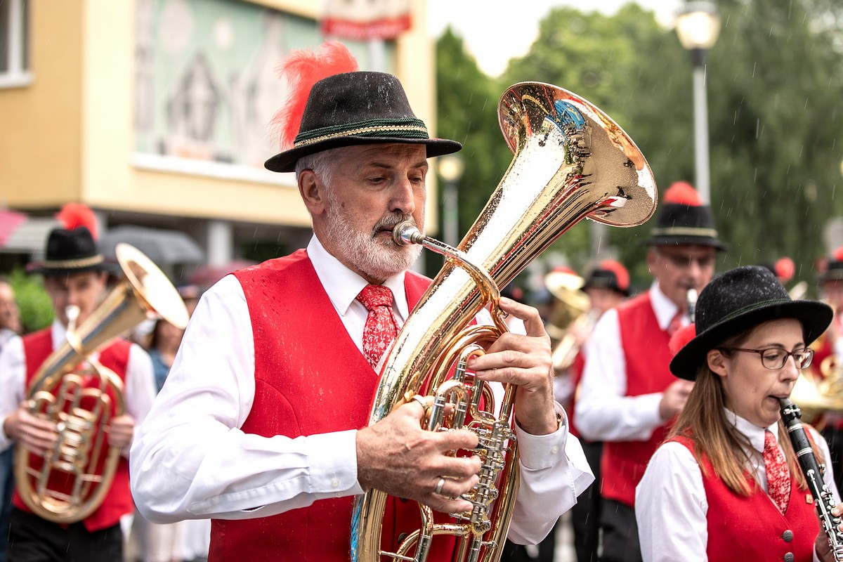 Marschwertung und Bezirksmusikfest Gunskirchen 2023