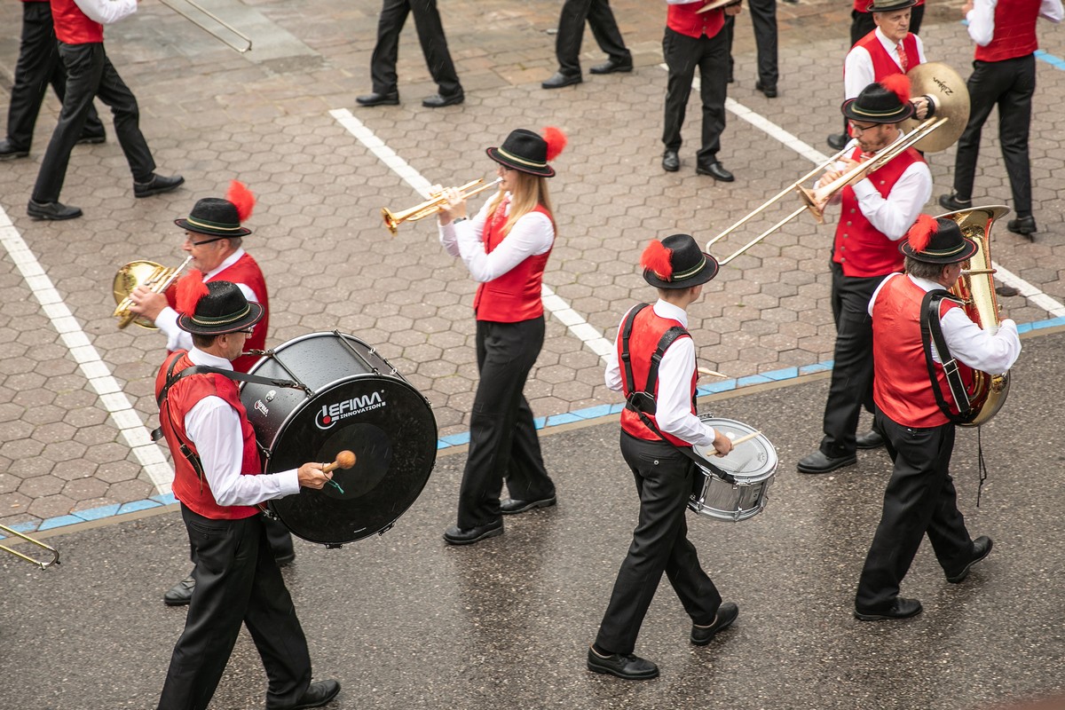 Marschwertung und Bezirksmusikfest Gunskirchen 2023