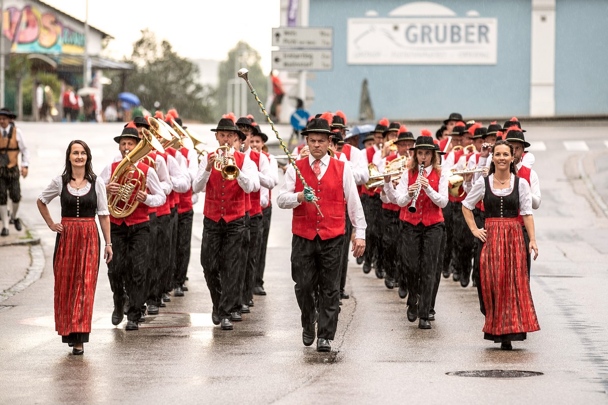 Marschwertung und Bezirksmusikfest Gunskirchen 2023