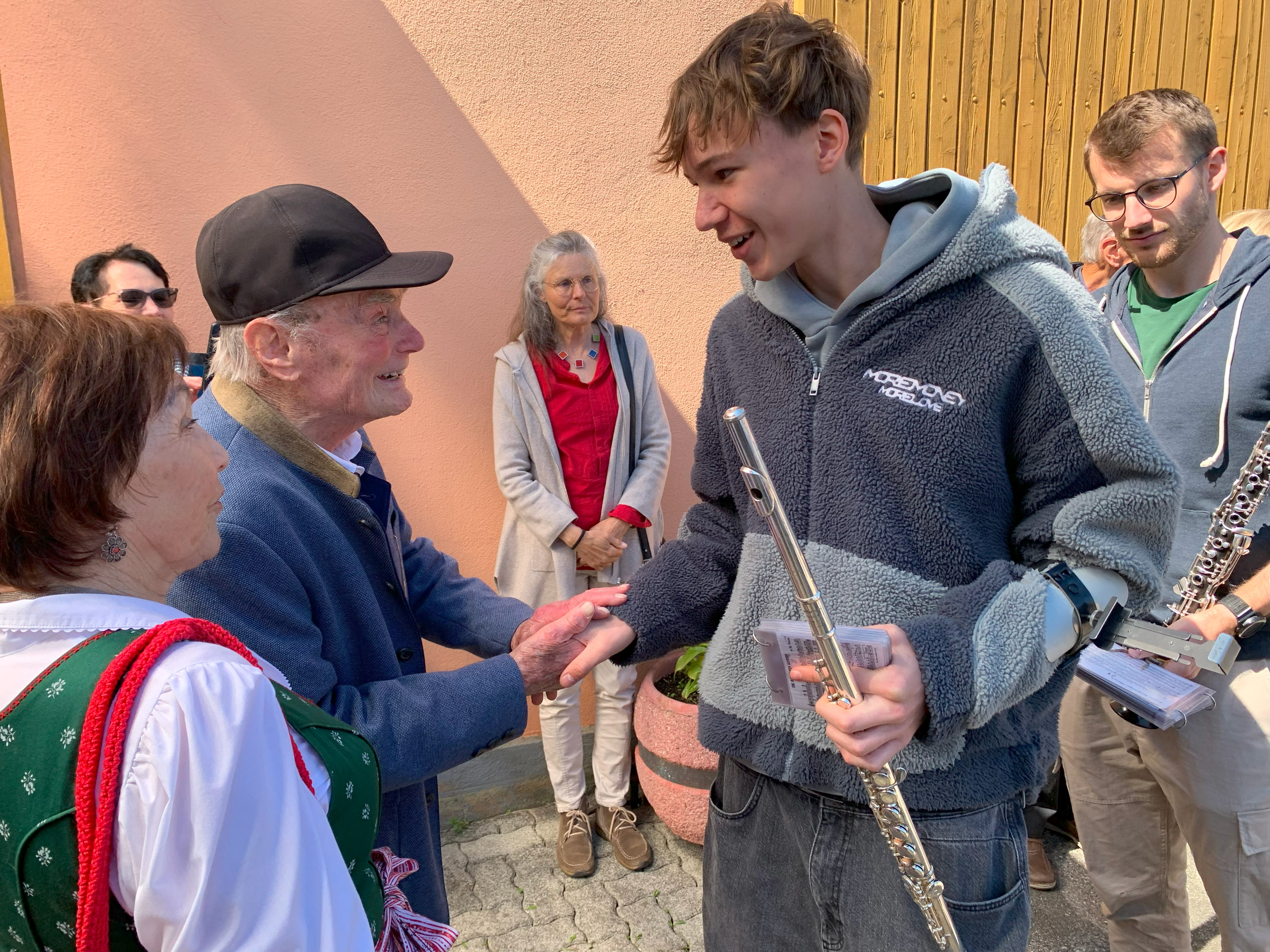 Ständchen zum 90er von Walter Strihavka