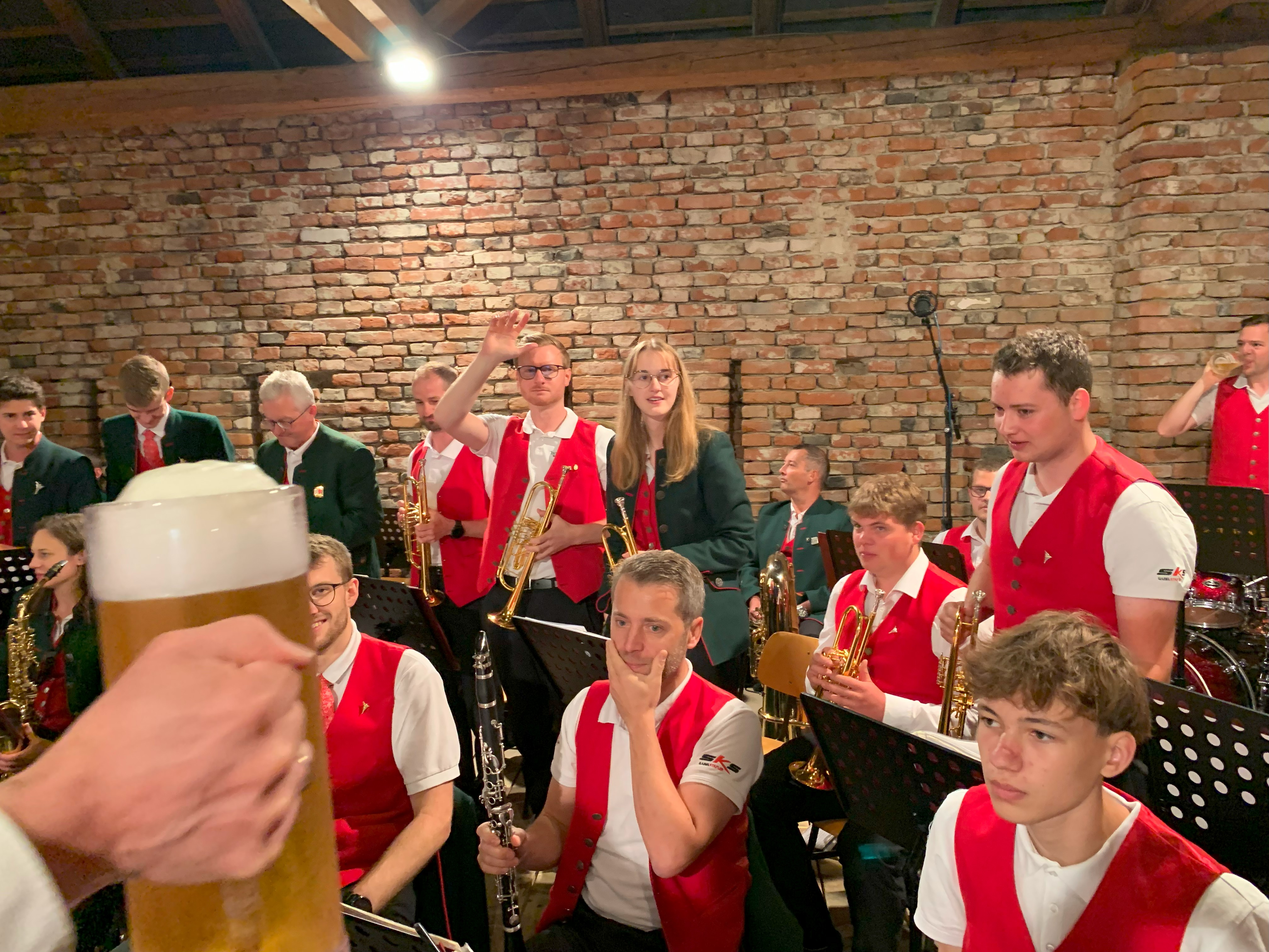 Frühschoppen Hoffest Bachmanning