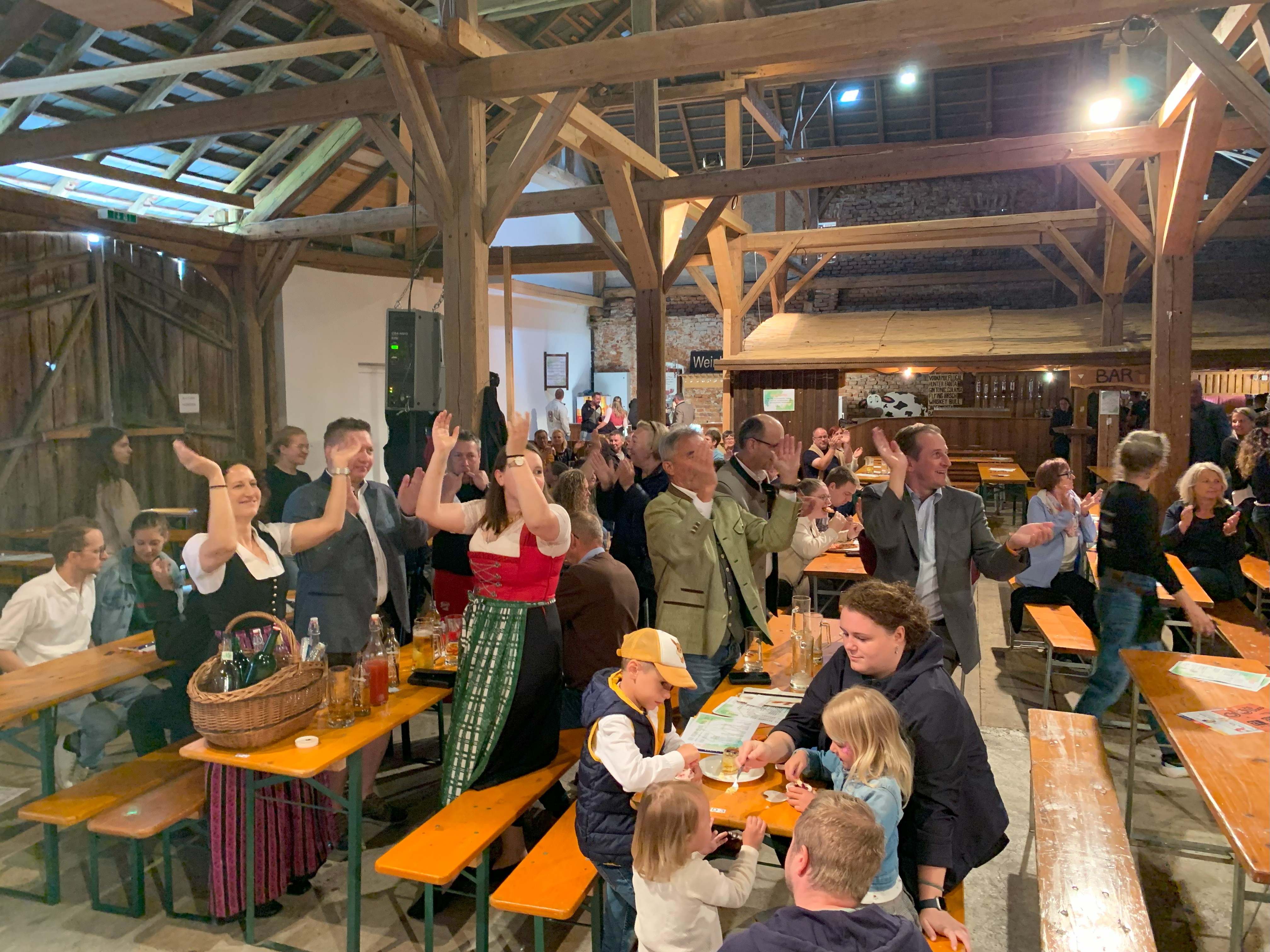 Frühschoppen Hoffest Bachmanning