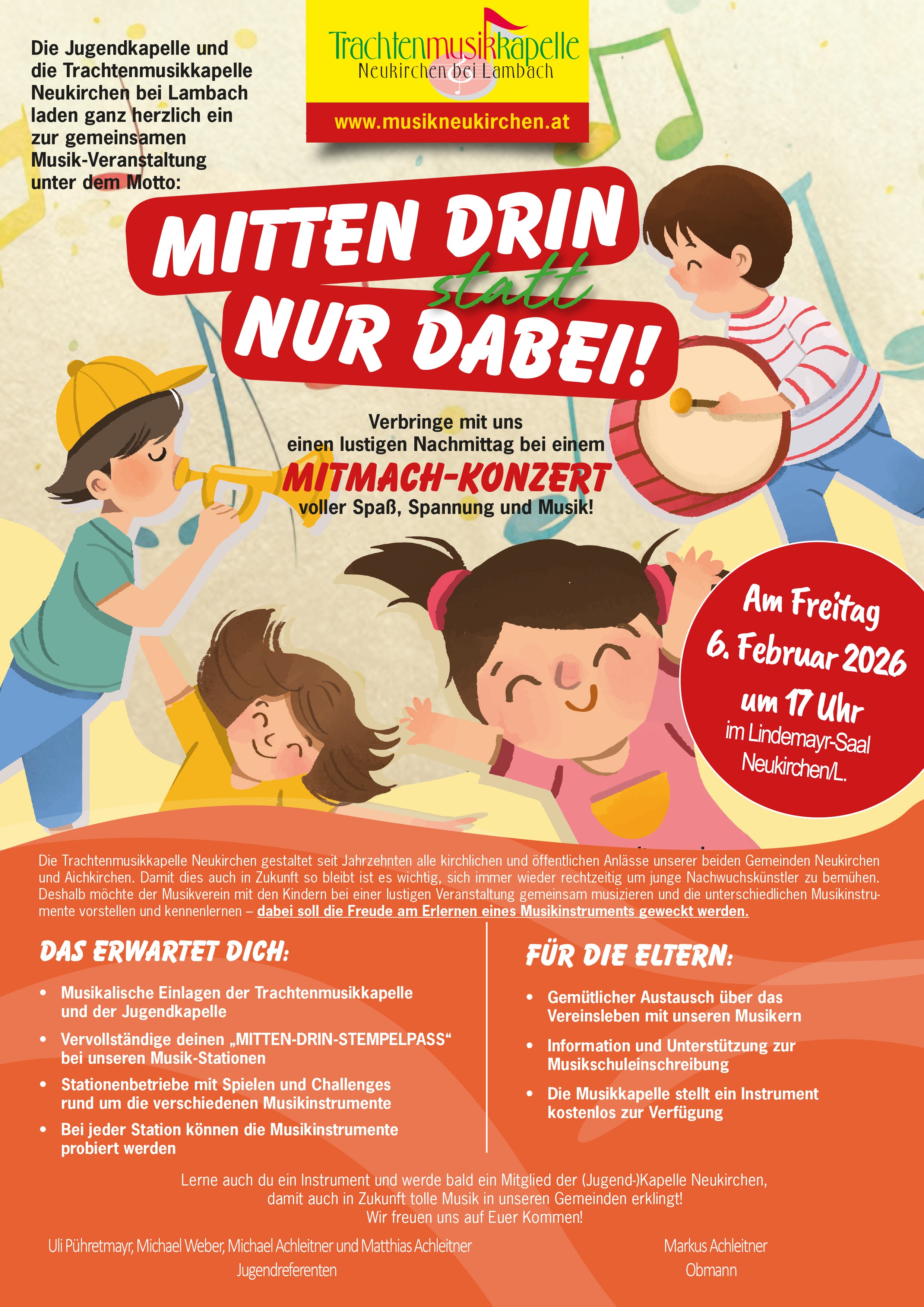 Einladung Mitten Drin statt nur Dabei