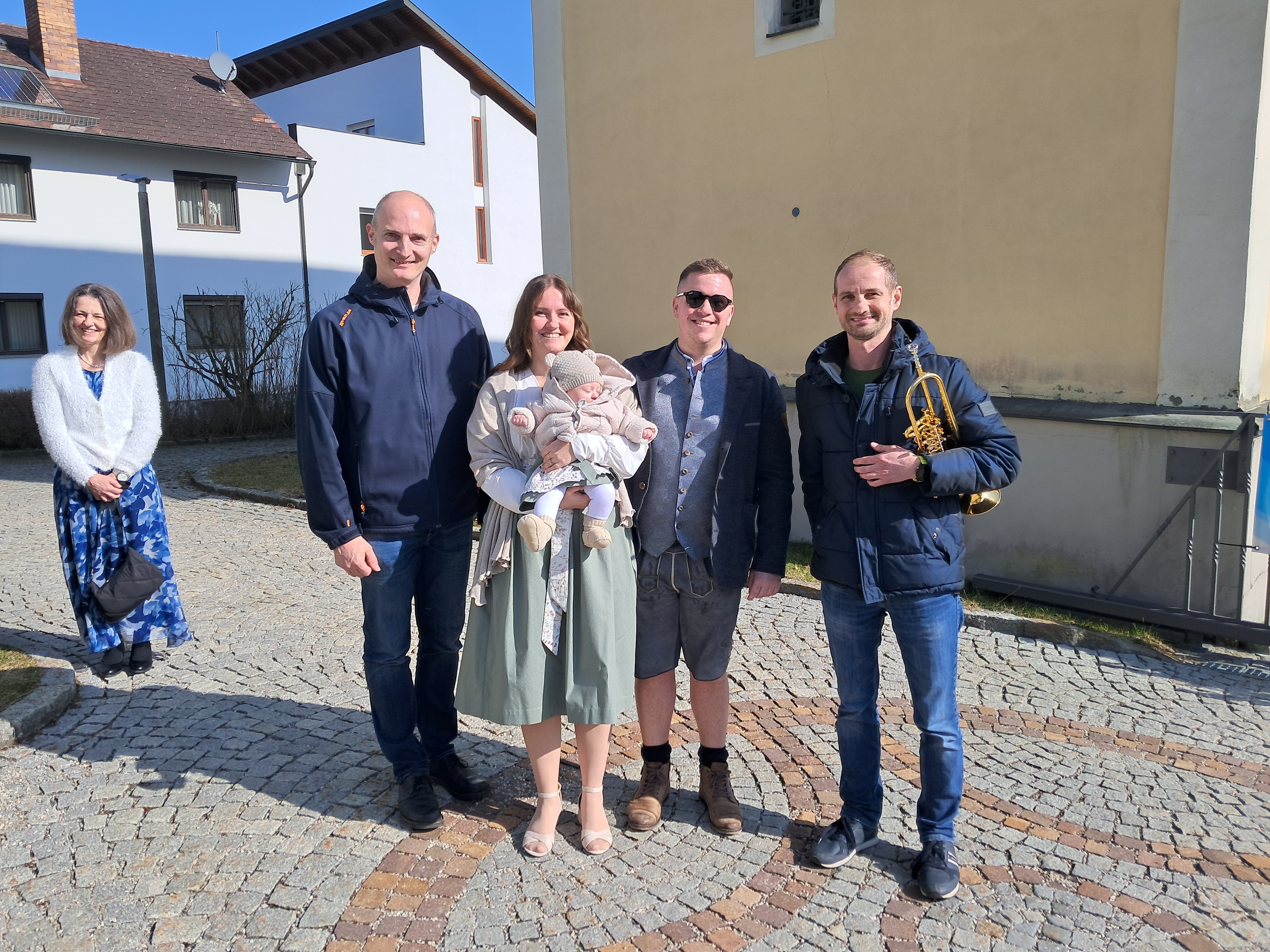 Ständchen zur Taufe von Annalena Mayer