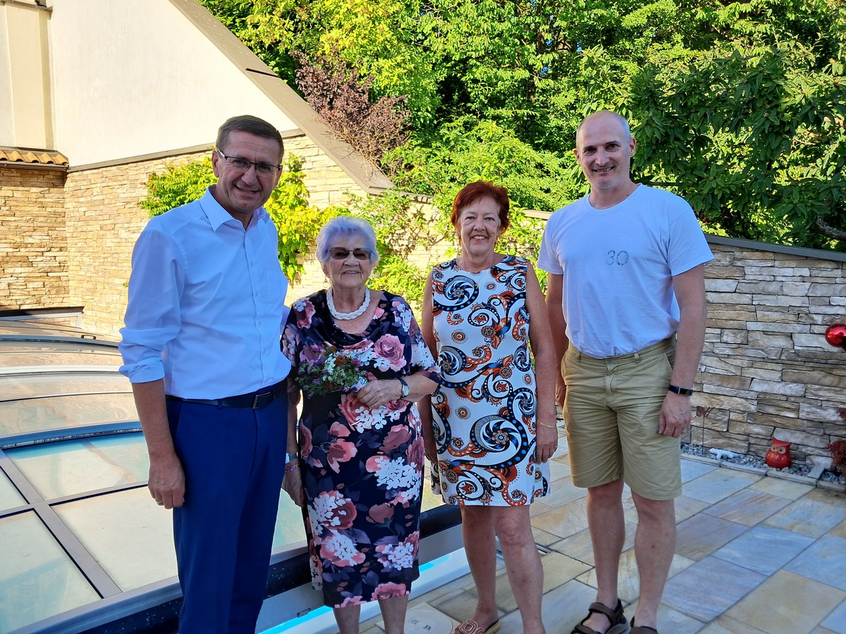Ständchen zum 90er von Ernestine Steiner