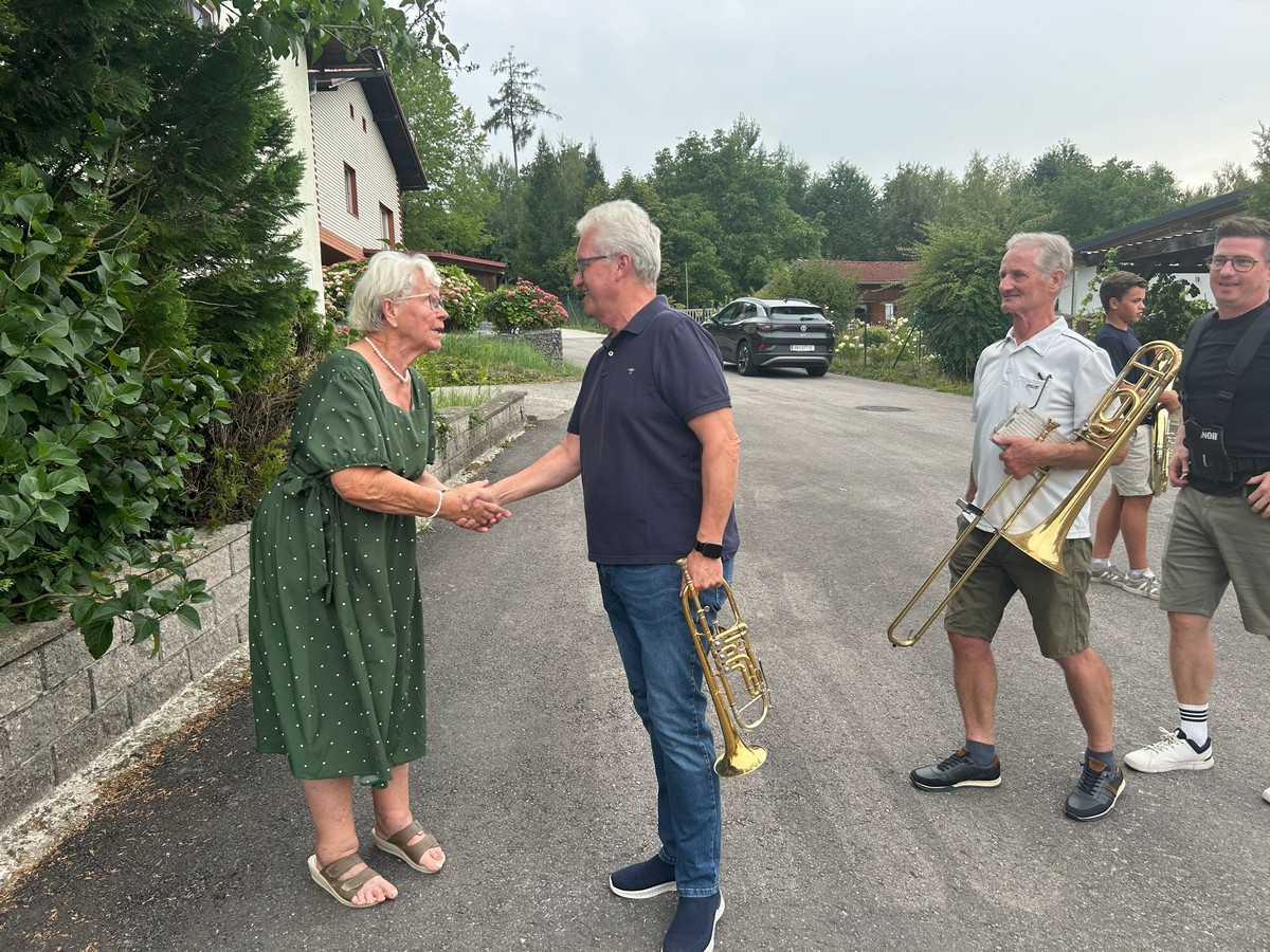 Ständchen zum 85er von Barbara Axtmann