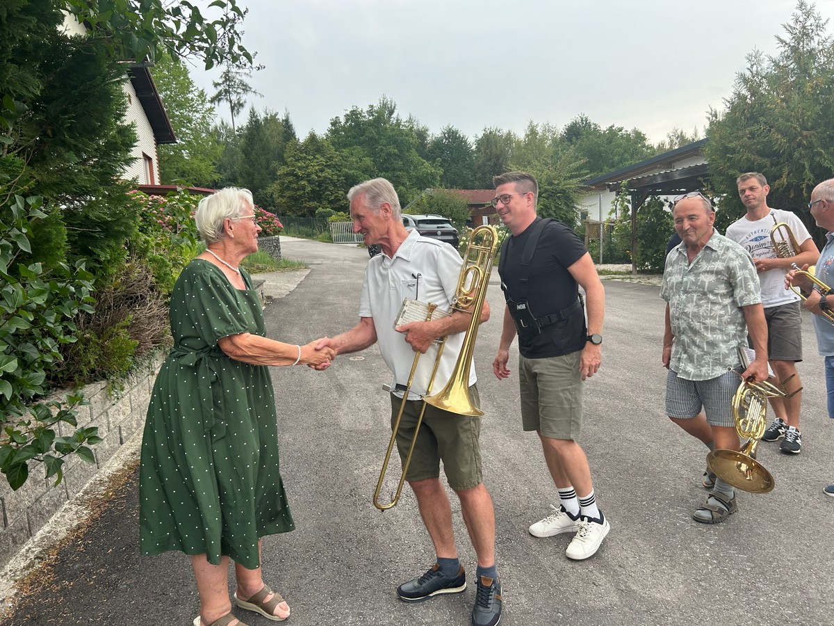 Ständchen zum 85er von Barbara Axtmann