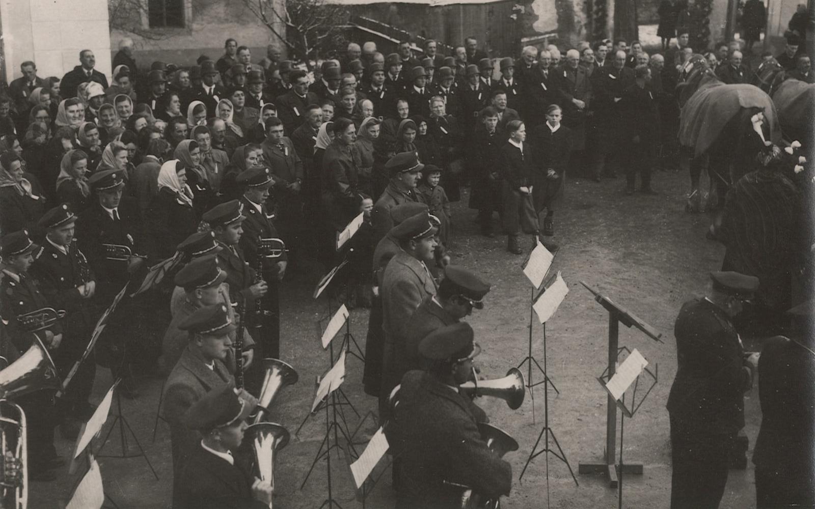 Glockenweihe 1952 in Neukirchen