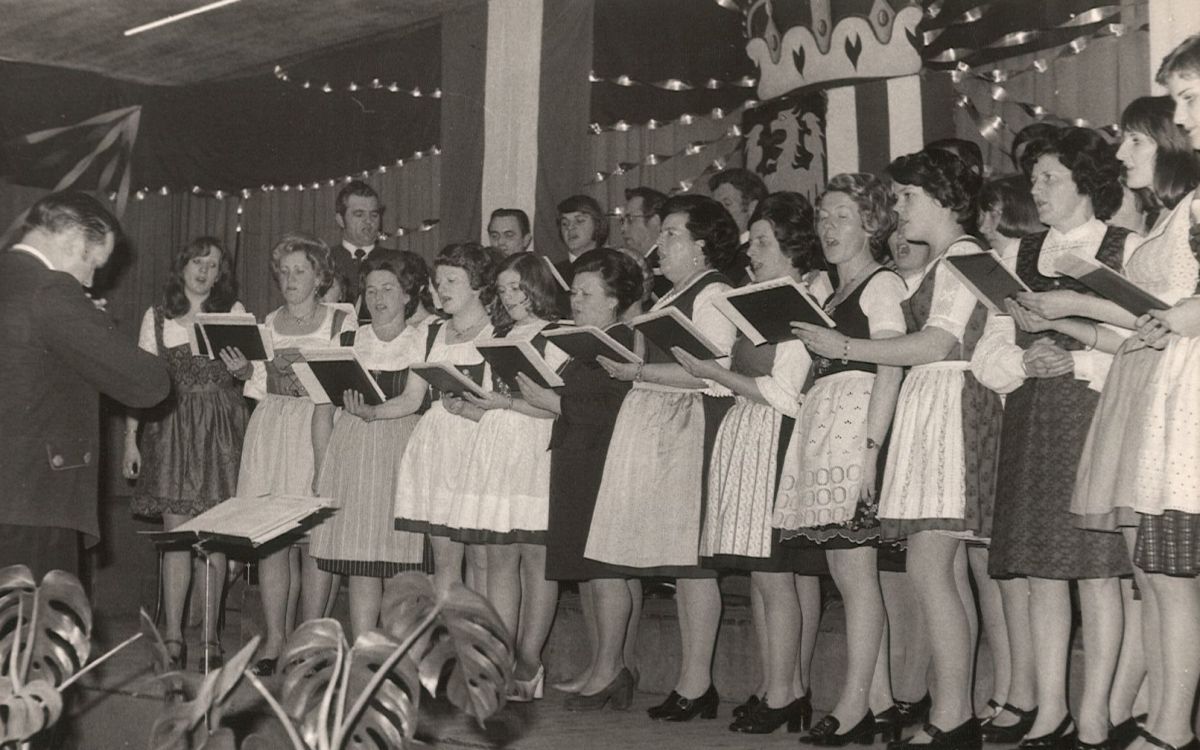 Konzert für den Verein der Oberösterreicher in Wien 1975