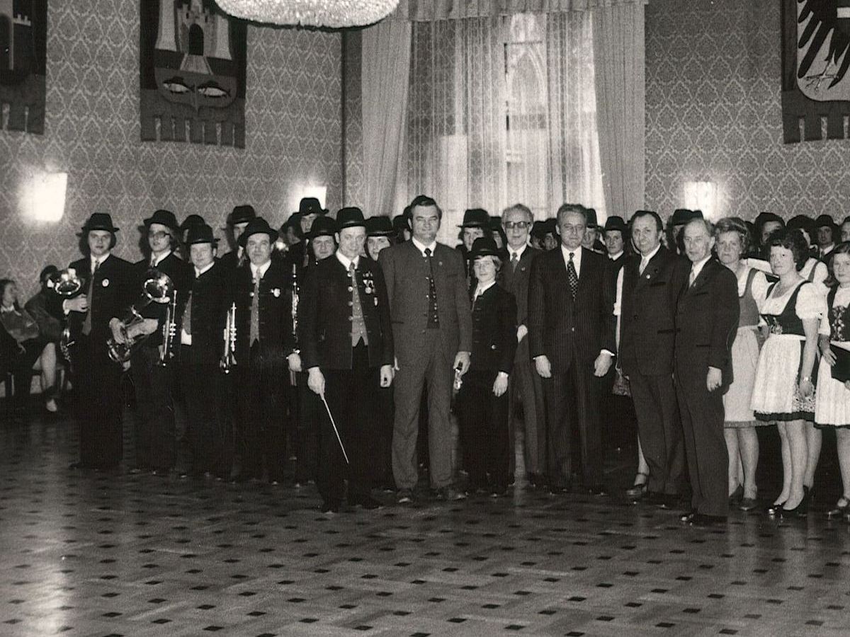 Ständchen für Bürgermeister Dr. Leopold Gratz