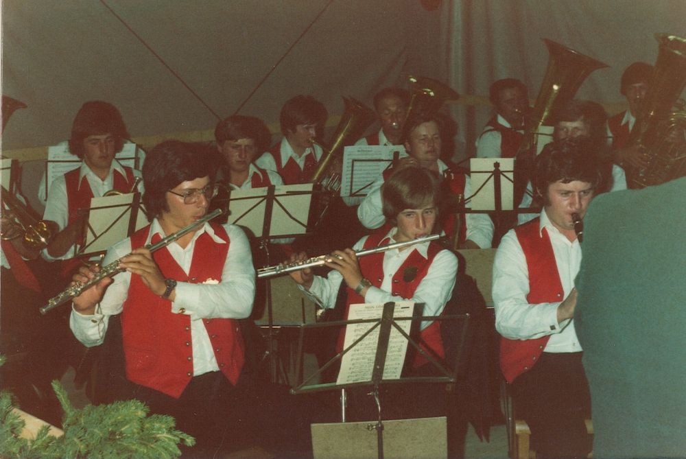 Musikfest 1975 anlässlich 85 Jahre TMK Neukirchen bei Lambach