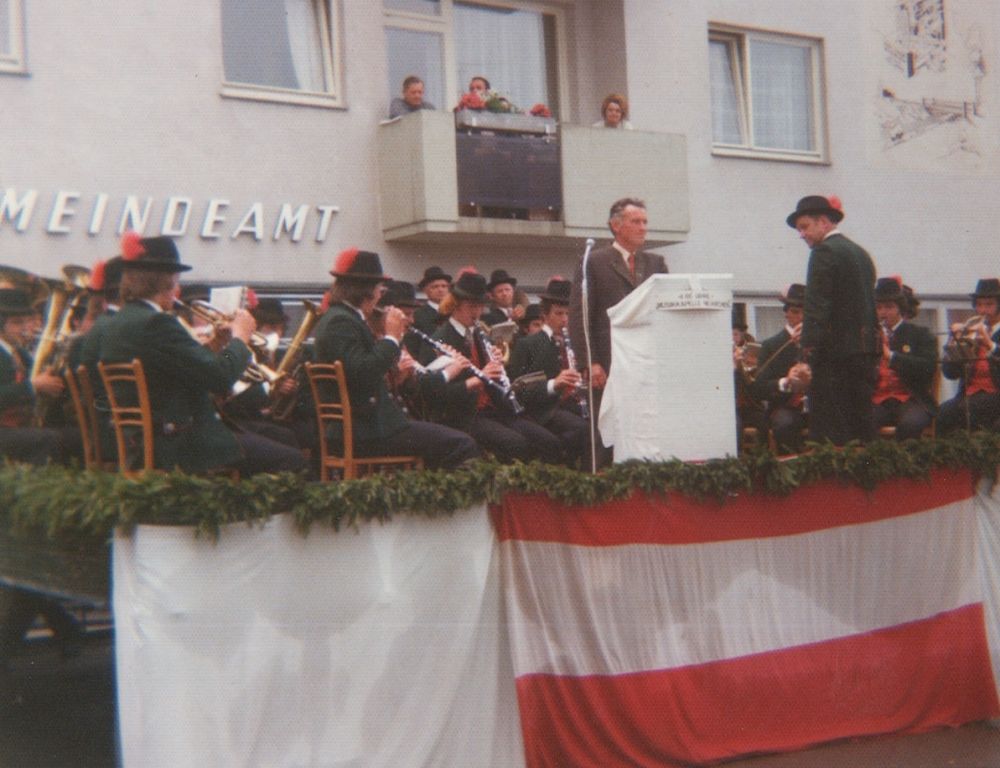 Musikfest 1975 anlässlich 85 Jahre TMK Neukirchen bei Lambach