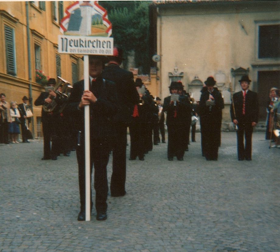 Konzertreise nach Meran 1976