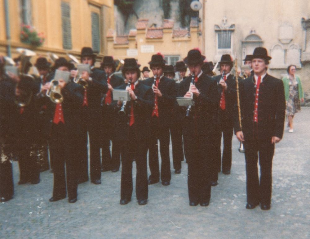 Konzertreise nach Meran 1976