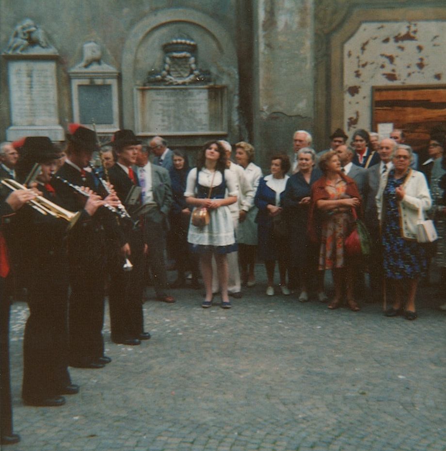 Konzertreise nach Meran 1976