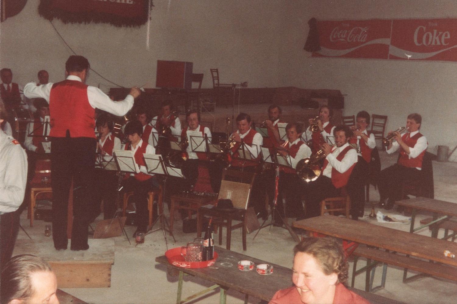 Hallenfest der Fachgruppe in Willing 1978