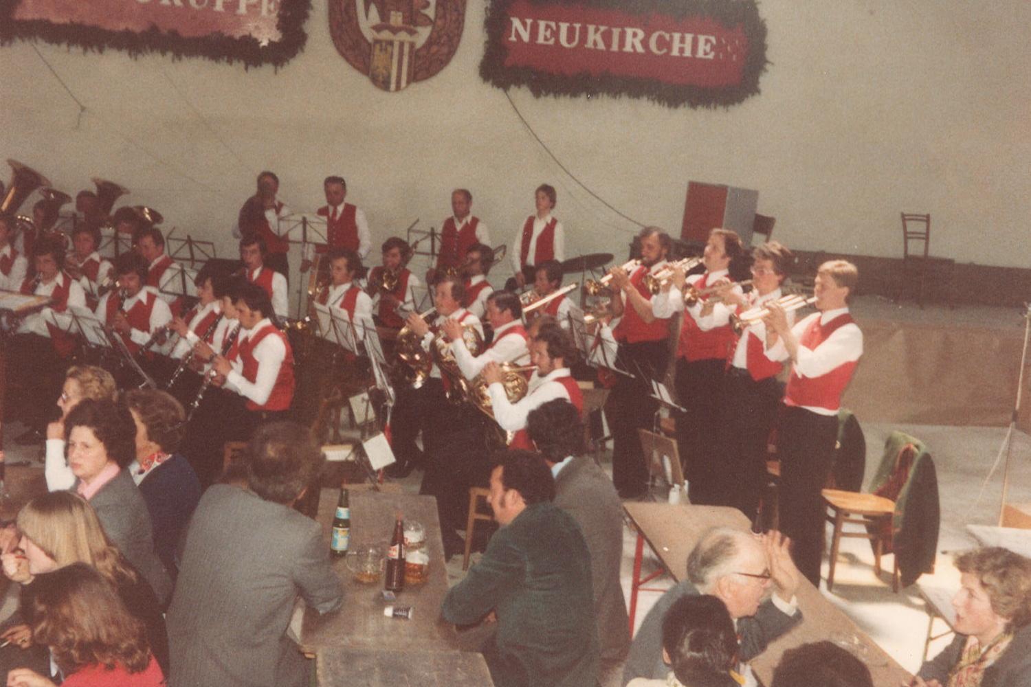 Hallenfest der Fachgruppe in Willing 1978