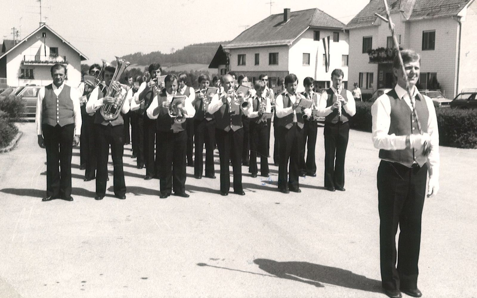 Spatenstich Volksschule und Eröffnung Tennisplatz Neukirchen