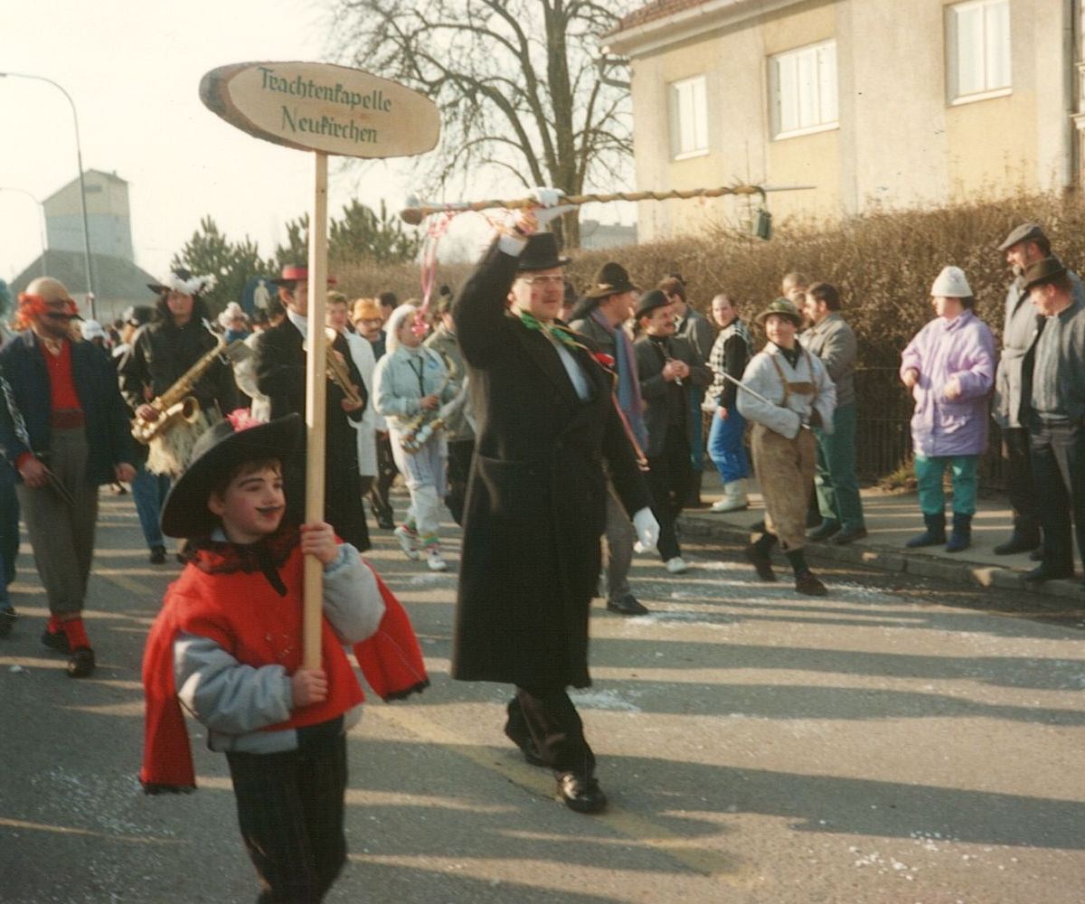 2. Faschingsumzug in Lambach 1988