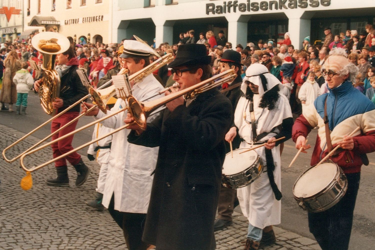 Faschingsumzug in Lambach 1988