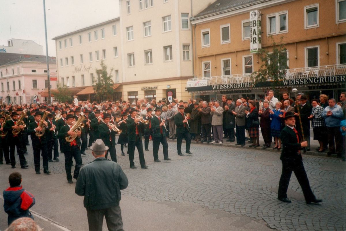 Marschwertung 1992 in Wels