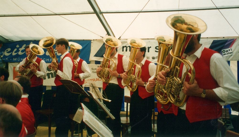 Frühschoppen in Weistrach 1994