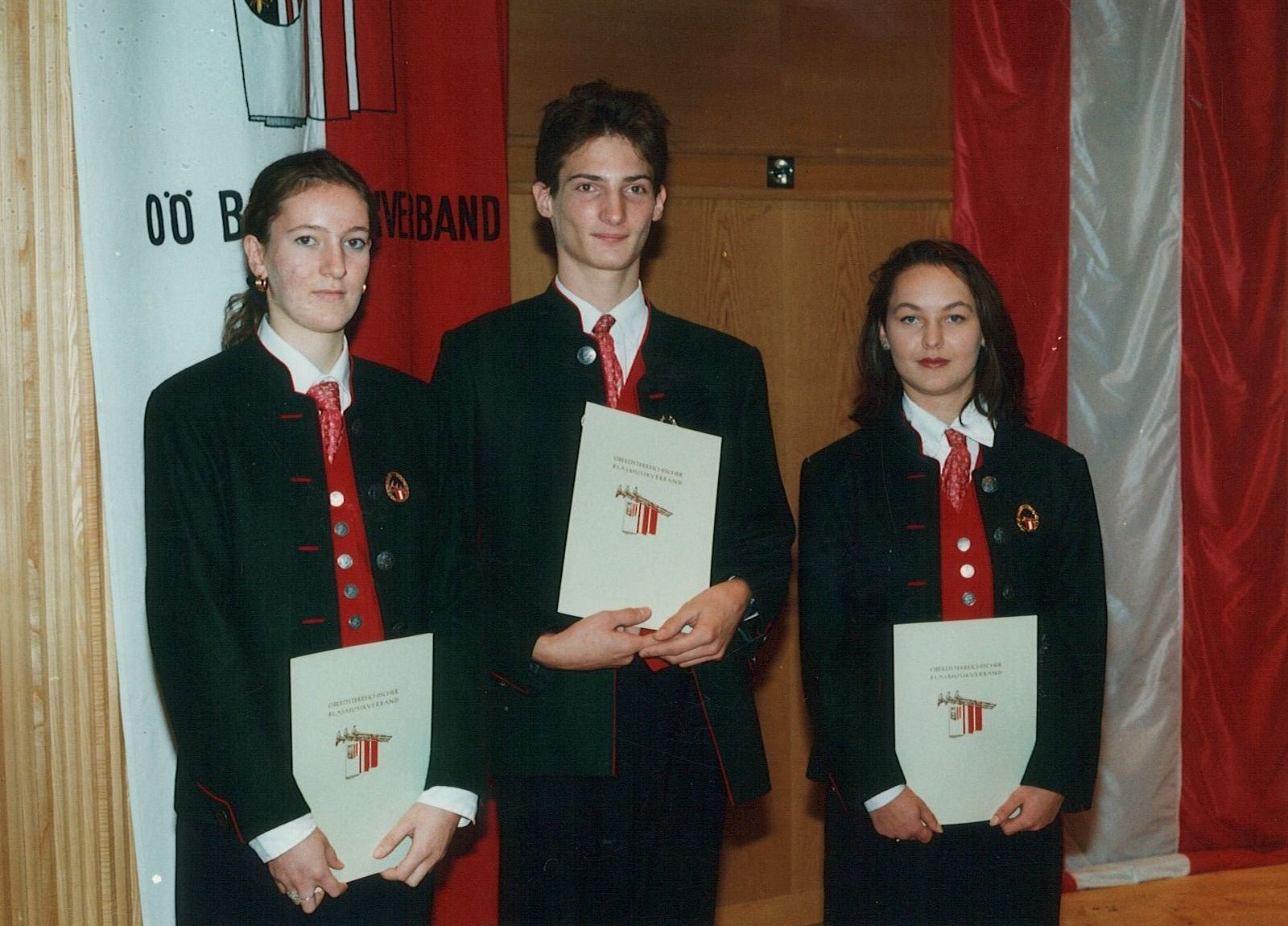 Verleihung der Jungmusikerleistungsabzeichen 1994