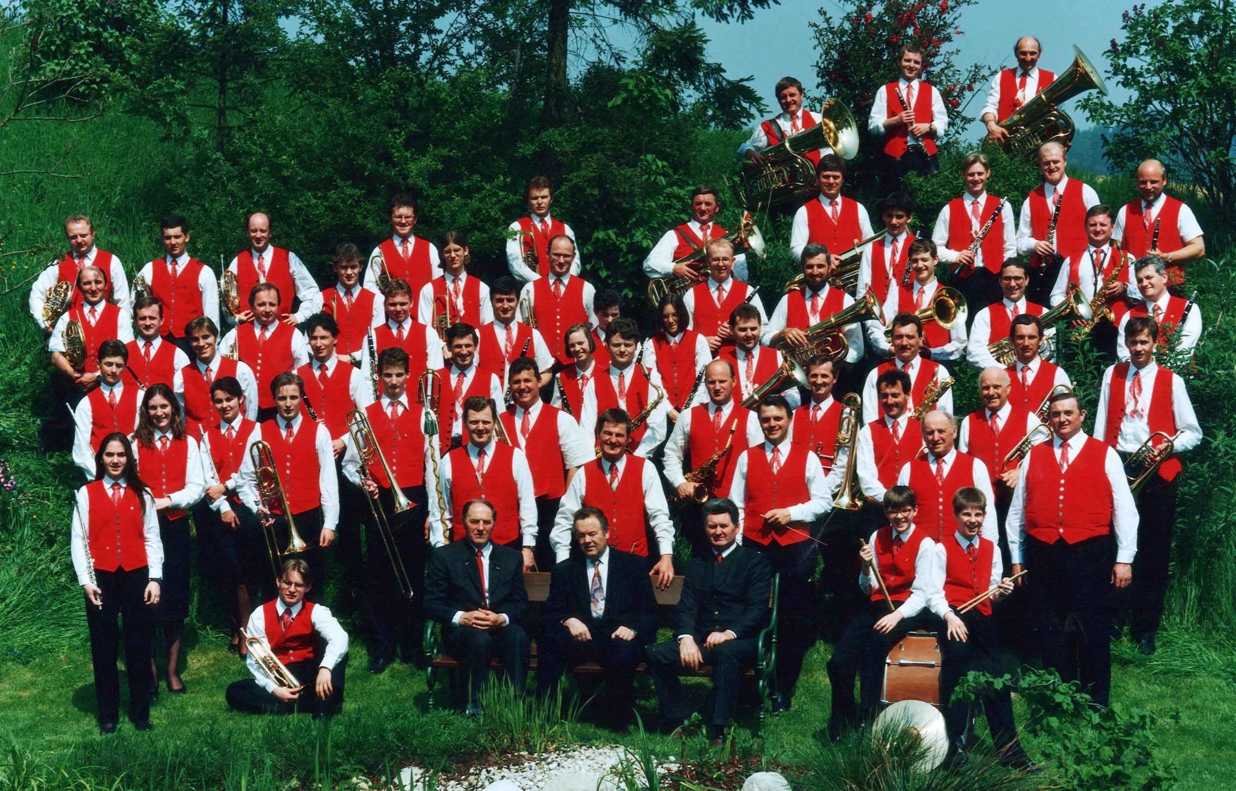 Trachtenmusikkapelle Neukirchen bei Lambach 1995