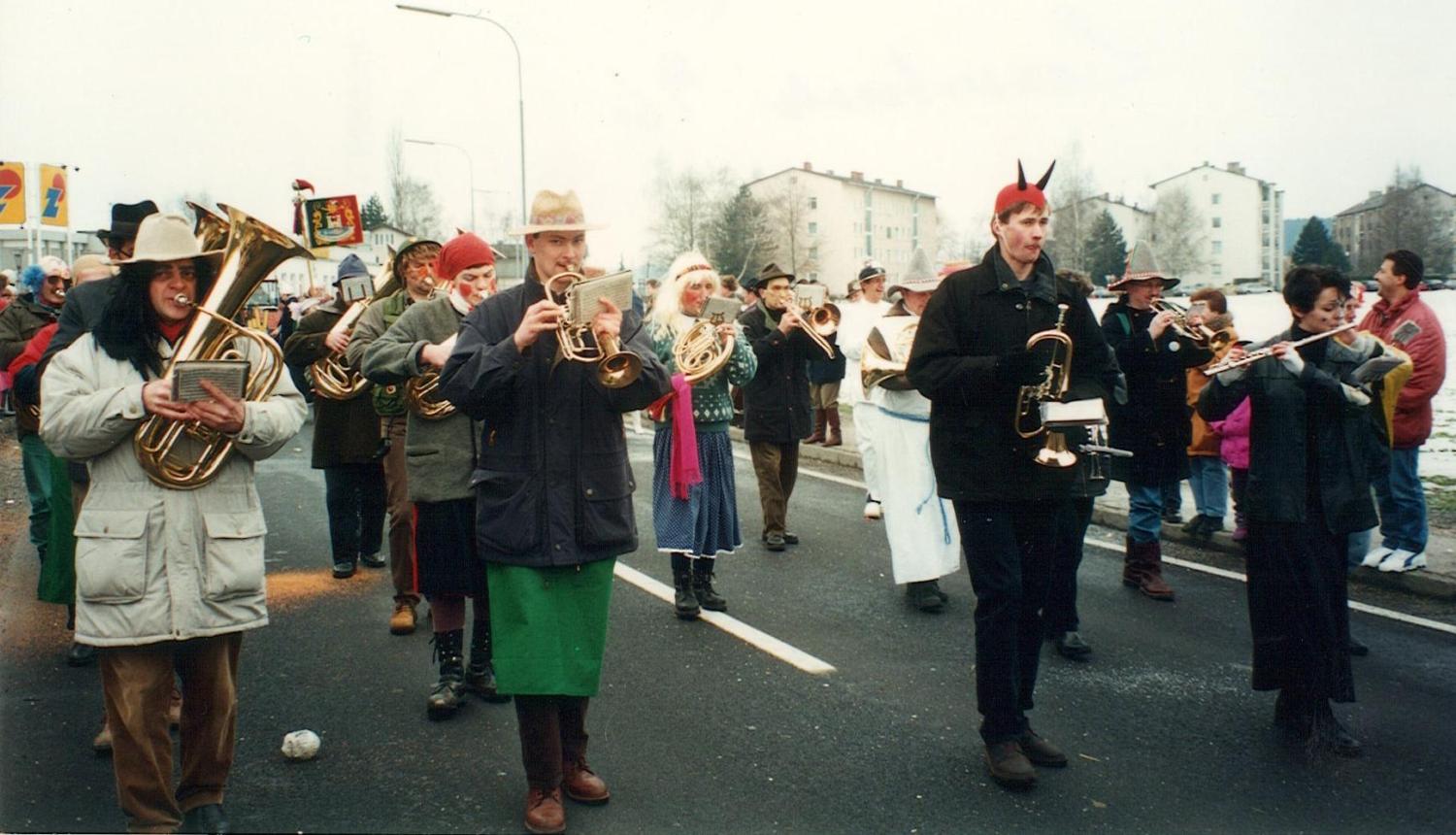 6. Faschingsumzug in Lambach 1996