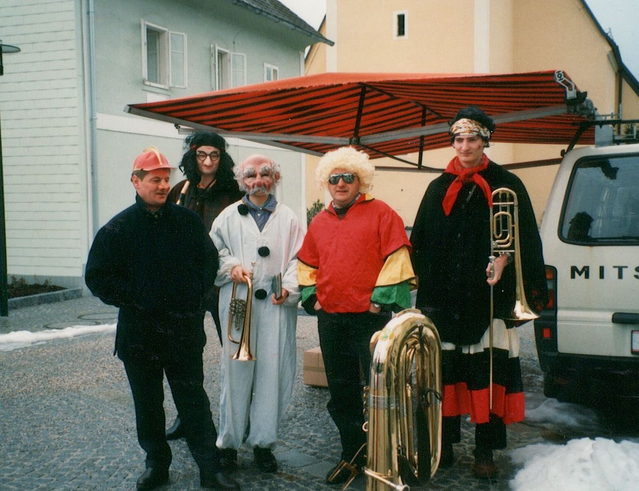 Faschingsdienstag in Neukirchen 1997