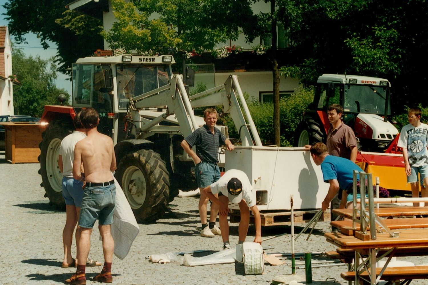 Open Air Frueschoppen in Aichkirchen 1997