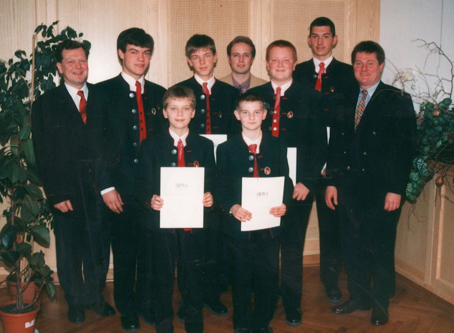 Verleihung der Jungmusikerleistungsabzeichen 1997