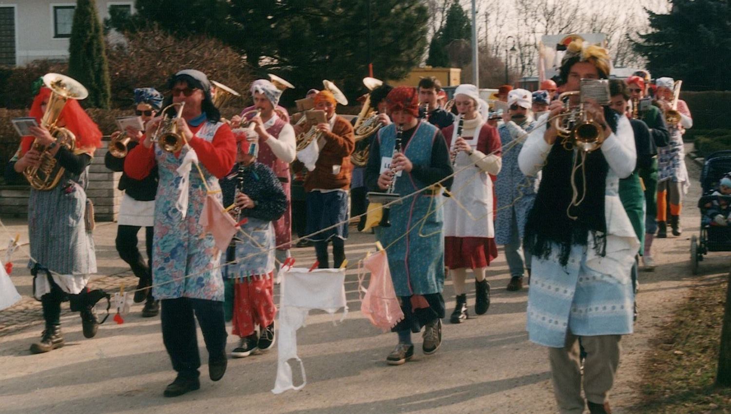 7. Faschingsumzug in Lambach 1998