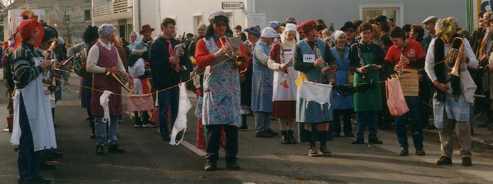 7. Faschingsumzug in Lambach 1998