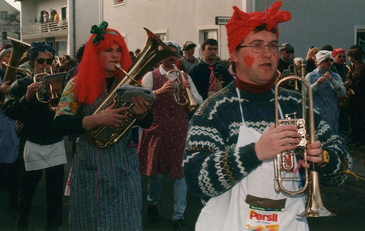 7. Faschingsumzug in Lambach 1998