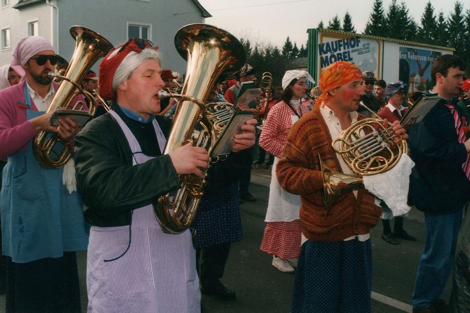 7. Faschingsumzug in Lambach 1998