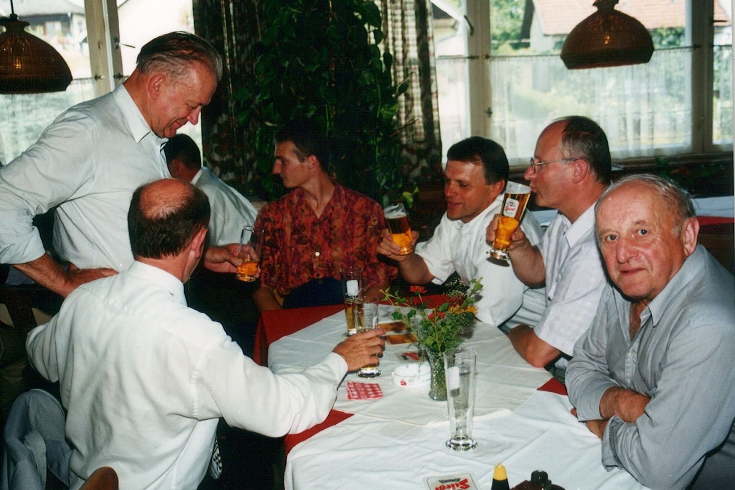 Ständchen zum 70er von Ehrenkapellmeister Karl Achleitner