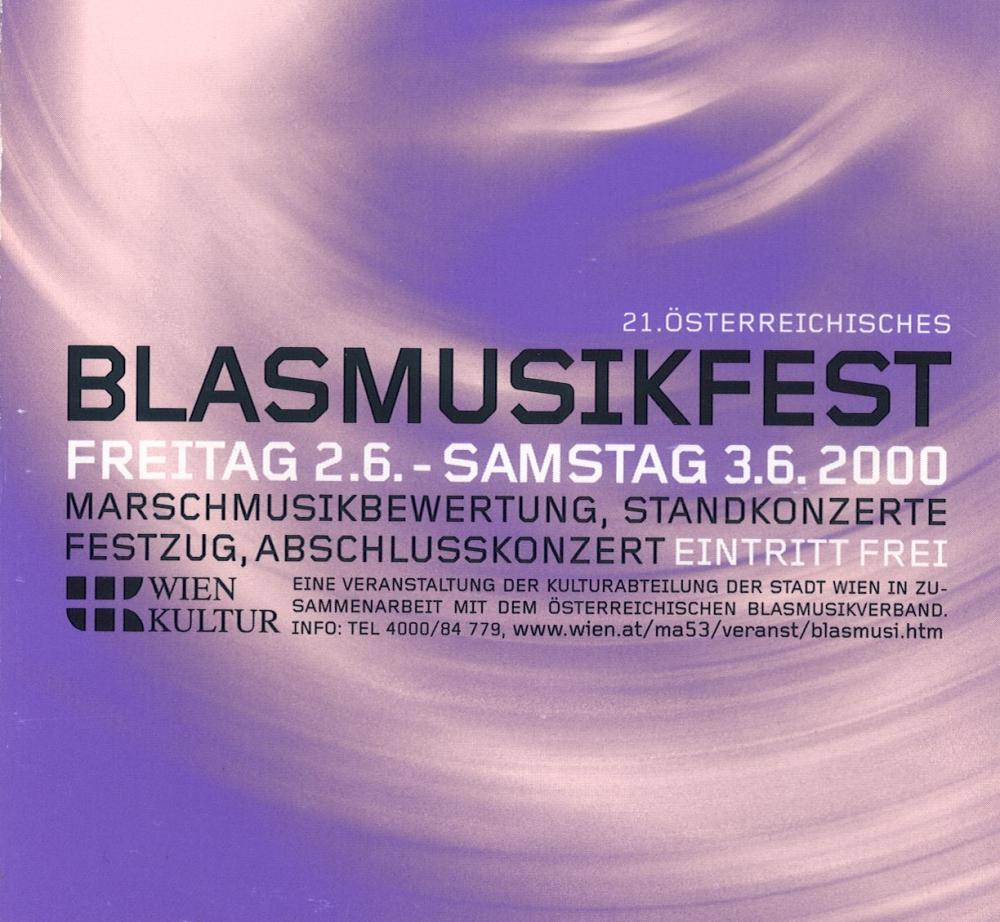 21. Bundesmusikfest 2000 in Wien