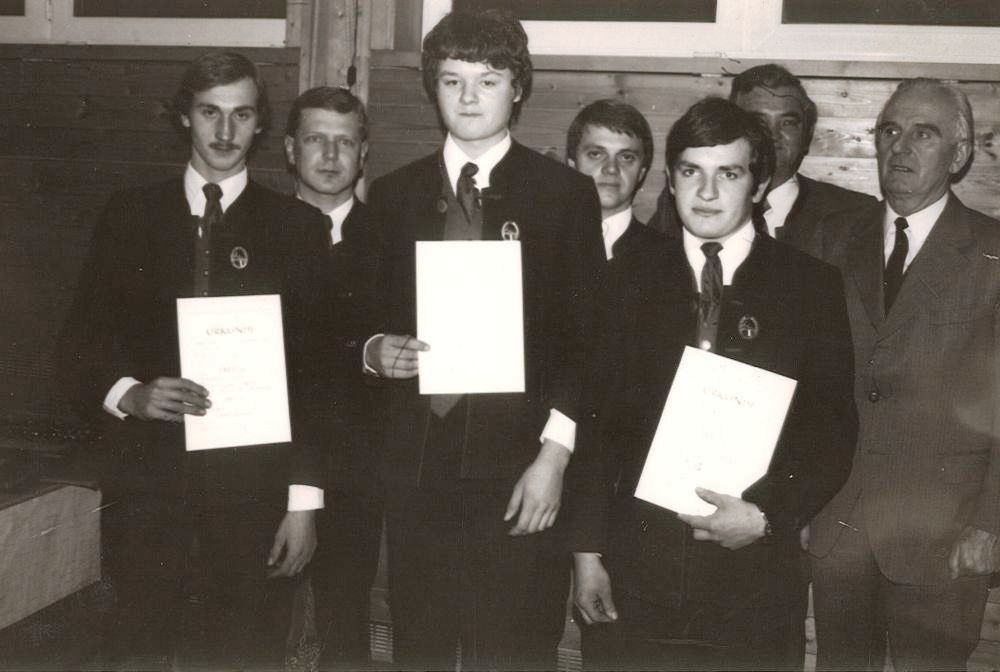 Verleihung der Jungmusikerleistungsabzeichen 1983